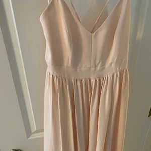 Blush J. Crew dress
